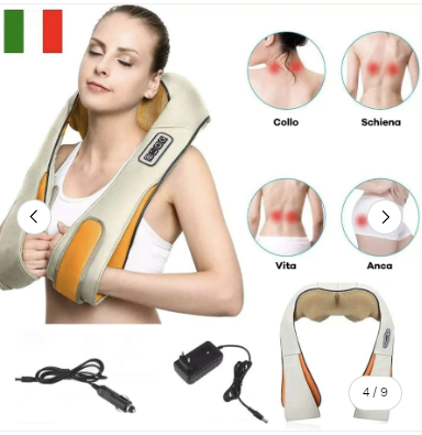 Masajeador de Cuello Y Espalda con Calefacción