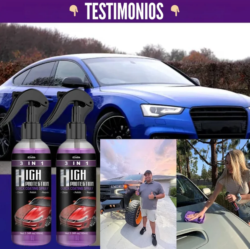 CAR SHIELD™ - Restaurador 3 en 1 para autos