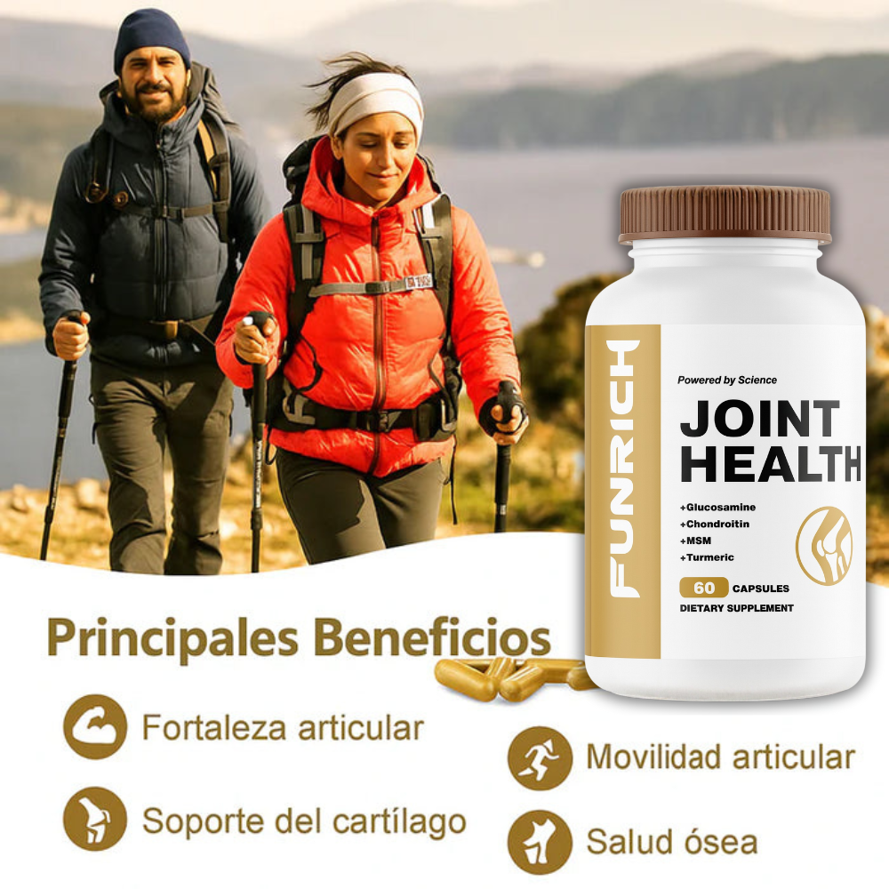 Joint Relief Pro™ – Alivio Rápido para Dolor Articular y Movilidad Total (60 CAPSULAS)