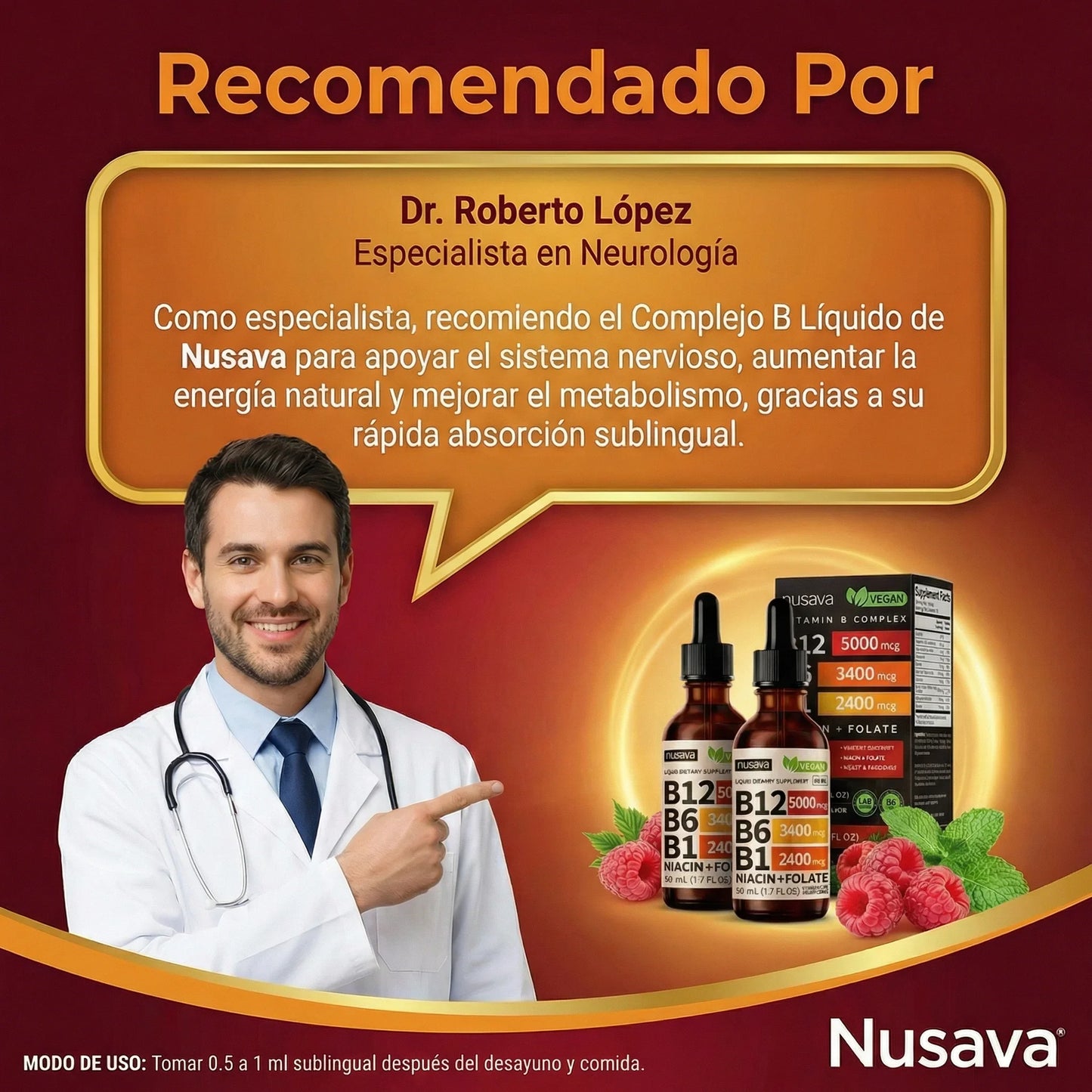 Vitamina B12+ B6 + B1 - Apoyo al Sistema Nervioso y Claridad Mental | ¡Compra 1 y Llévate el 2do GRATIS! (VIRAL EN TIKTOK)
