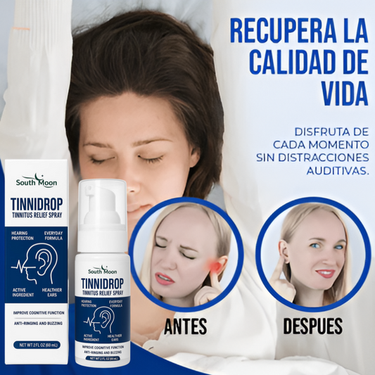 TinniDrop – Spray Limpiador de Oído Natural