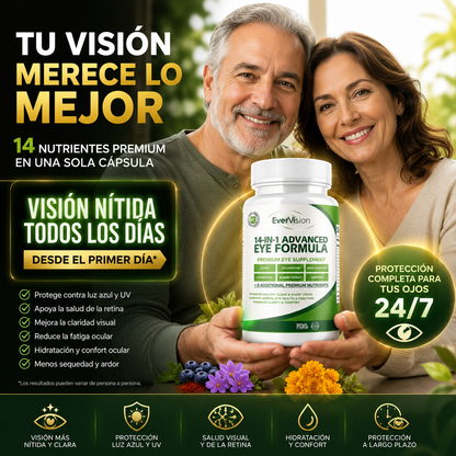 Ever Vision 14 en 1 : La Solución para Ojos Cansados y Visión Borrosa