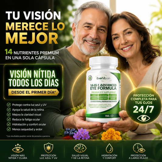 Ever Vision 14 en 1 : La Solución para Ojos Cansados y Visión Borrosa