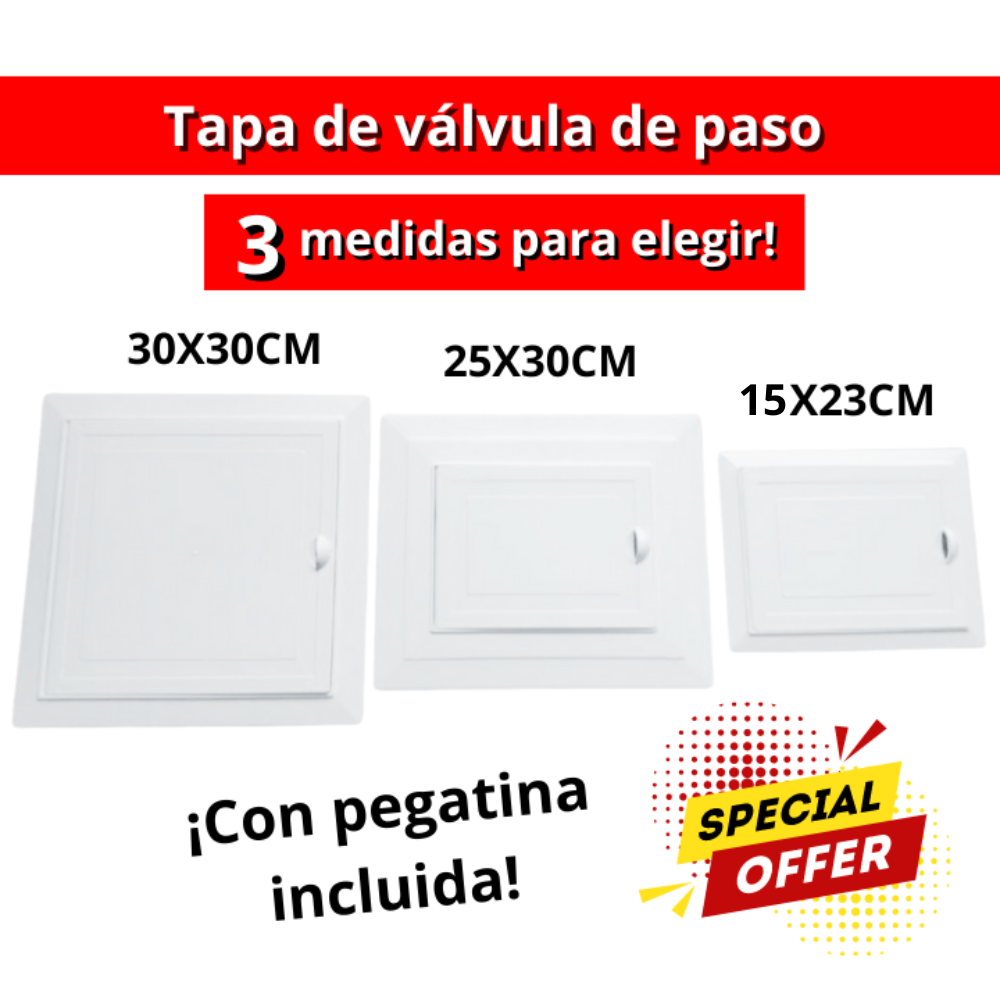 TAPAS DE VÁLVULA DE PASO | Calidad garantizada