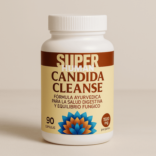 Cándida Cleanse™ - Fórmula Ayurvédica para la Salud Digestiva y Equilibrio Fúngico (90 Cápsulas)