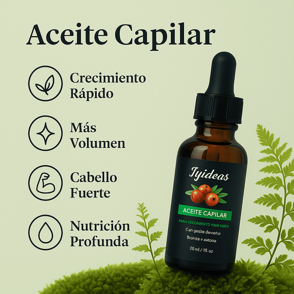 Aceite Batana™  100% Puro con Romero y Maca Nutritivo Estimula el Crecimiento Capilar y Restaura el Cabello Dañado