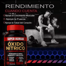 Potenciador Oxido Nitrico™ - Aumente el flujo sanguíneo y rendimiento (120 Cápsulas)