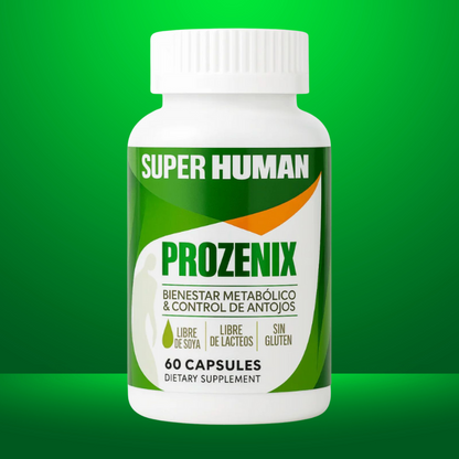 Prozenix Pro Capsules – Cápsulas Metabólicas para Control de Antojos y Bienestar Metabólico (60 Cápsulas)