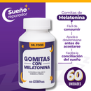 Gomitas de Melatonina para Descansar Mejor – 60 und – Sabor Fresa 🍓