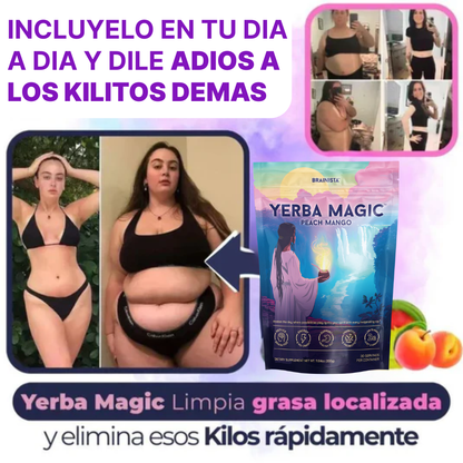 Yerba Magic Peach Mango™: Enfoque Natural, Digestión Equilibrada y Bienestar Diario