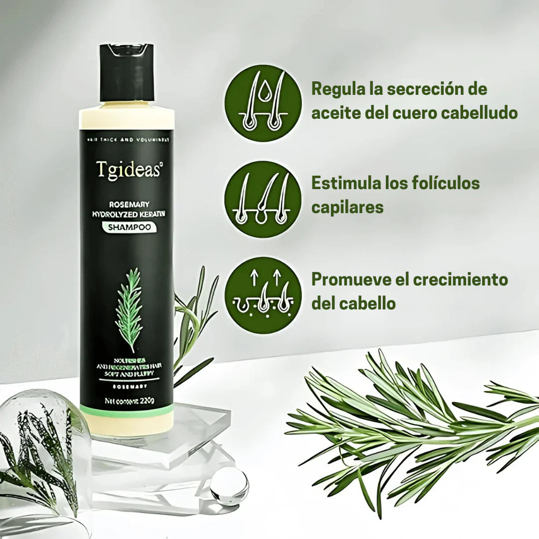 TGIdeas LabCo™ – Champú Anti-Calvicie & Crecimiento Extremo (220 ml)