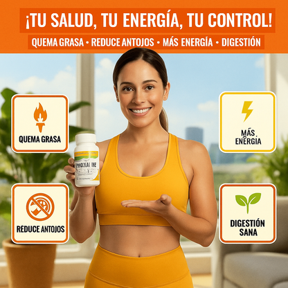 Prozenix Pro Capsules – Cápsulas Metabólicas para Control de Antojos y Bienestar Metabólico (60 Cápsulas)