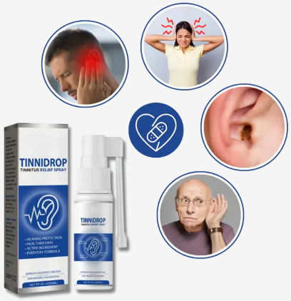 TinniDrop – Spray Limpiador de Oído Natural