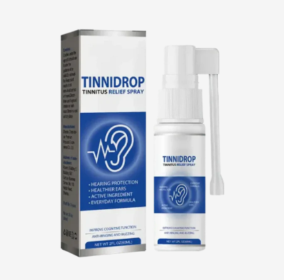 TinniDrop – Spray Limpiador de Oído Natural