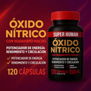 Potenciador Oxido Nitrico™ - Aumente el flujo sanguíneo y rendimiento (120 Cápsulas)