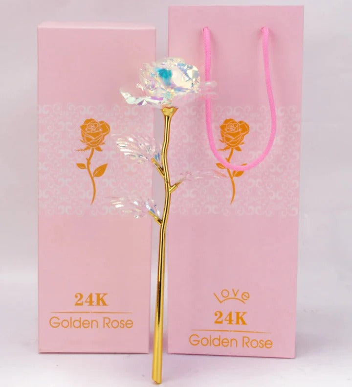 Ariceleo Gold Dipped Infinity Last Forever Rose, Regalo Romantico per Le Donne Nel Suo Compleanno San Valentino Festa Della Mamma, Rosa Conservata in Resina Regalo di Anniversario per Mamma (Rosso Ariceleo Gold Dipped Infinity Last Forever Rose, Regalo Romantico per Le Donne Nel Suo Compleanno San Valentino Festa Della Mamma, Rosa Conservata in Resina Regalo di Anniversario per Mamma (Rosso