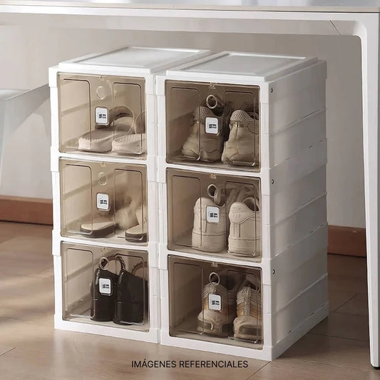 PACK DE 3 CAJAS ORGANIZADORAS DE ZAPATILLAS| ENVÍO GRATIS
