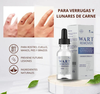 WART REMOVER | REMOVEDOR DE VERRUGAS Y LUNARES