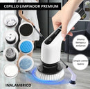 CEPILLO ELÉCTRICO PREMIUM 9 en 1 – ¡La Revolución en la Limpieza del Hogar!