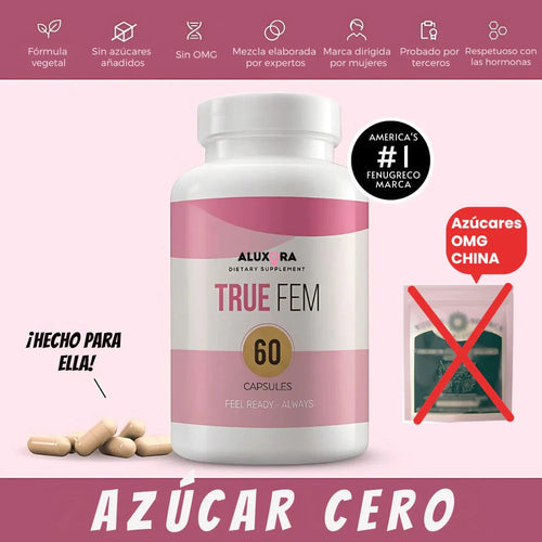 True Fem 13 en 1 – El Suplemento Natural que Equilibra Tus Hormonas y Potencia Tu Belleza Femenina desde Adentro