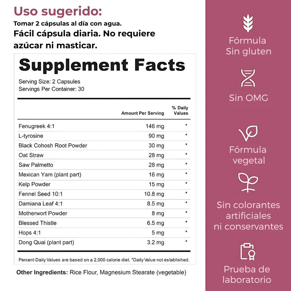True Fem 13 en 1 – El Suplemento Natural que Equilibra Tus Hormonas y Potencia Tu Belleza Femenina desde Adentro