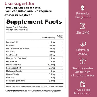 True Fem 13 en 1 – El Suplemento Natural que Equilibra Tus Hormonas y Potencia Tu Belleza Femenina desde Adentro