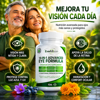 Ever Vision 14 en 1 : La Solución para Ojos Cansados y Visión Borrosa