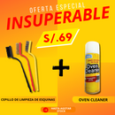 SUPER COMBO - OVEN CLEANER + CEPILLO DE LIMPIEZA DE ALAMBRE