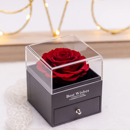 COLLAR Y ROSA ETERNA | ENVÍO GRATIS Y PAGO CONTRAENTREGA